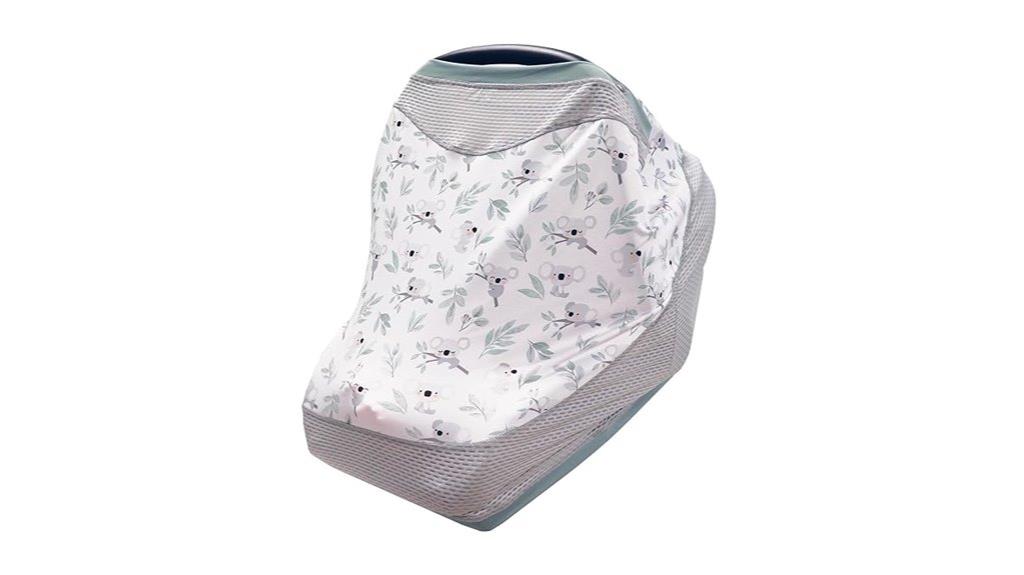koala print nursing cover