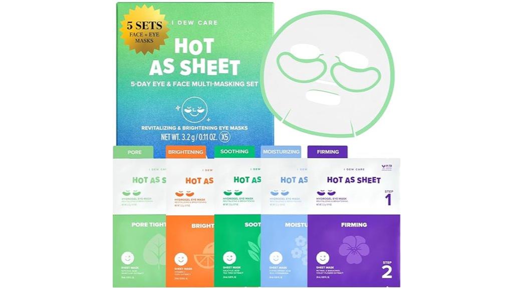korean glass skin masks