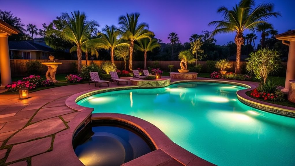 landscaping lighting garden enhancement