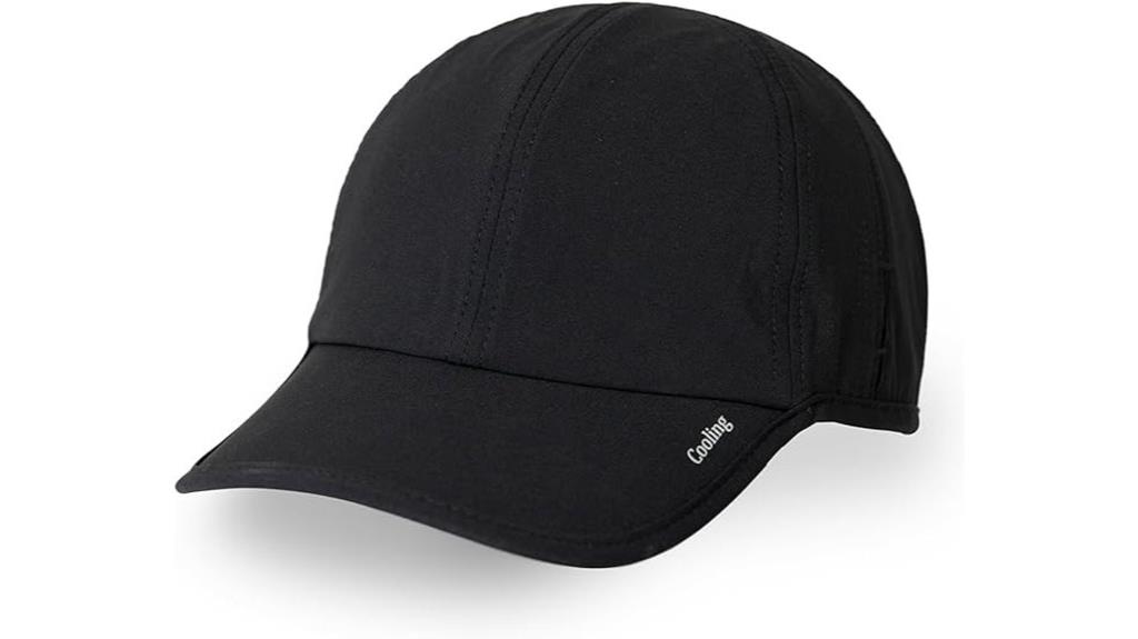 large breathable workout cap