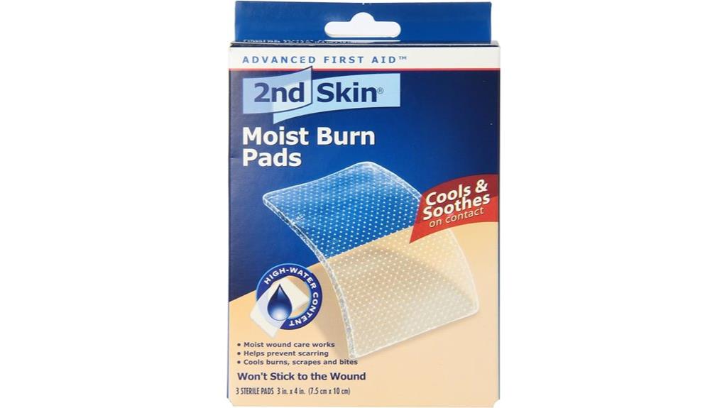 large burn pad set