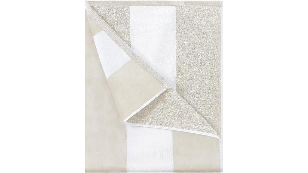 large cotton beach towel
