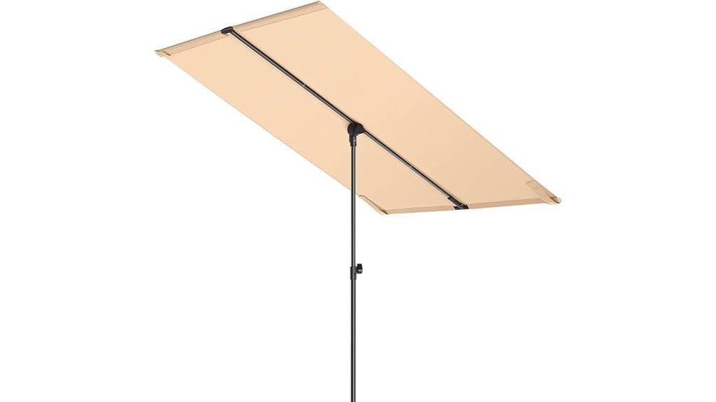 large outdoor balcony umbrella