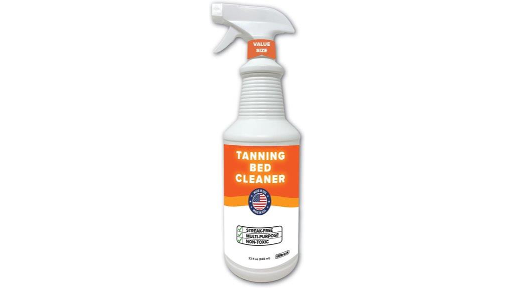 large tanning bed cleaner