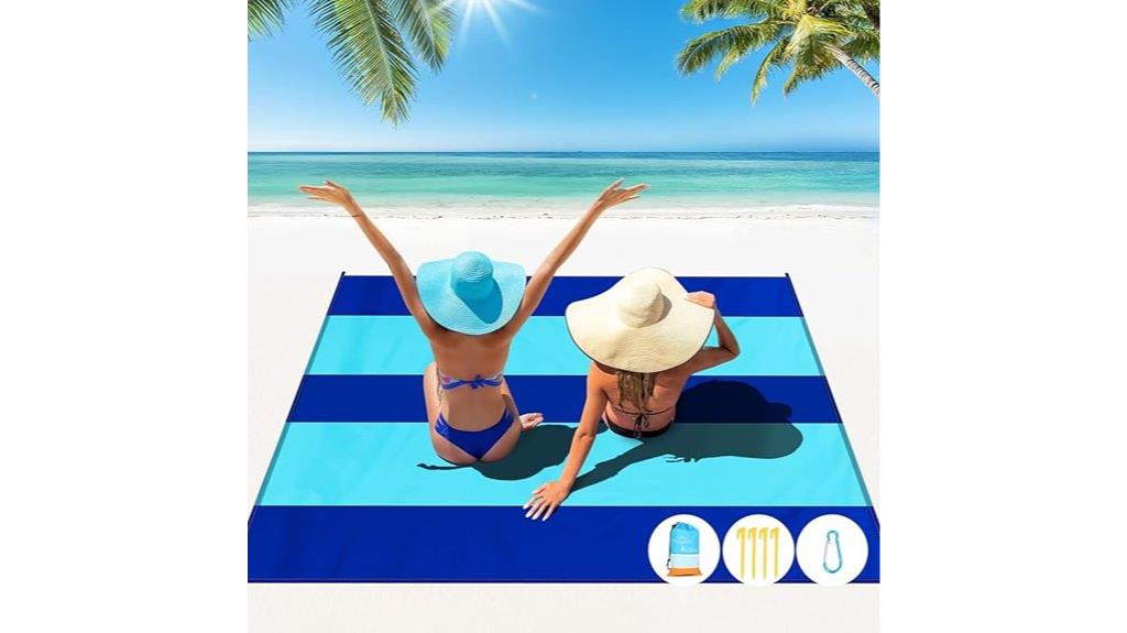 large waterproof beach blanket
