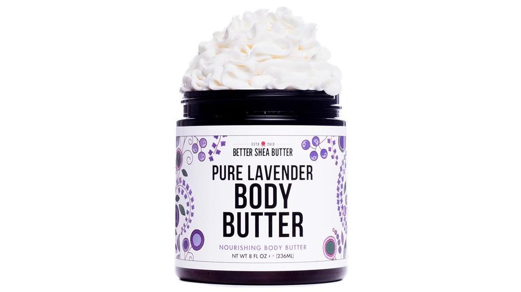 lavender shea jojoba body