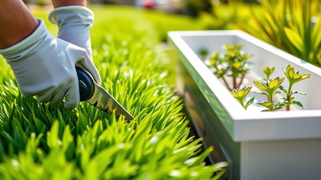 maintain clear water channels