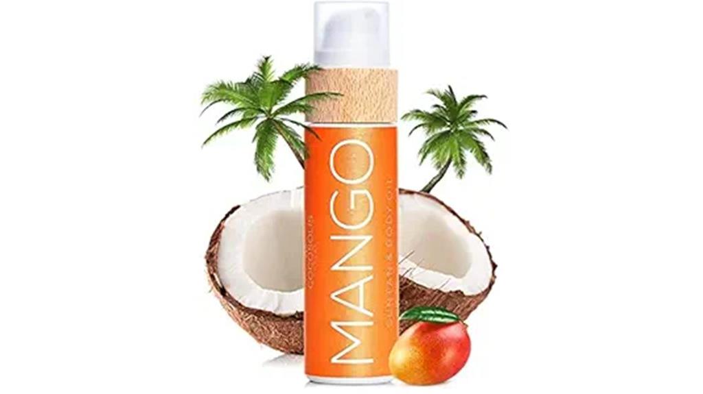 mango scent tanning accelerator