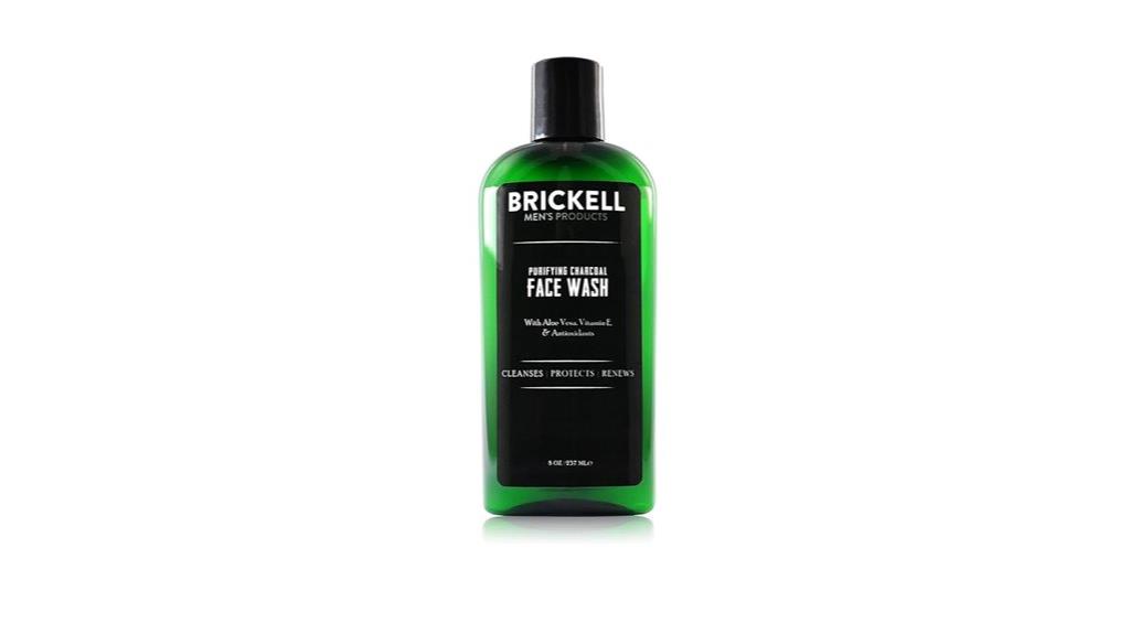men s charcoal face wash