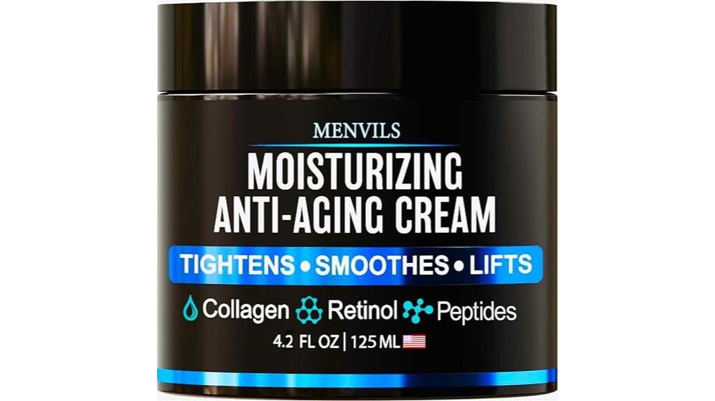 men s collagen retinol moisturizer