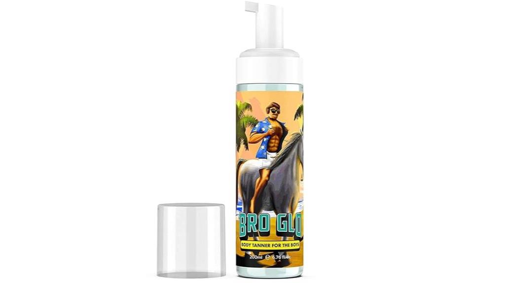 men s oil free sunless tan