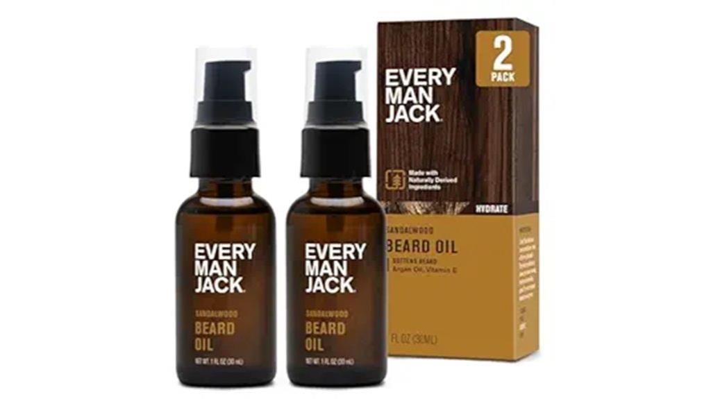 men s sandalwood beard oil