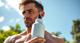men s scalp sun protection