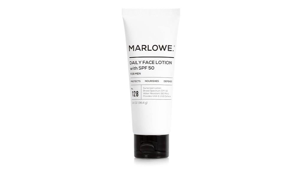 men s spf 50 facial lotion