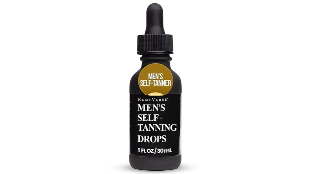 men s tanning drops