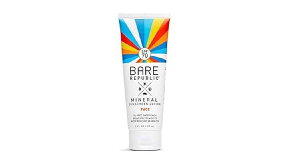 mineral spf 70 face lotion