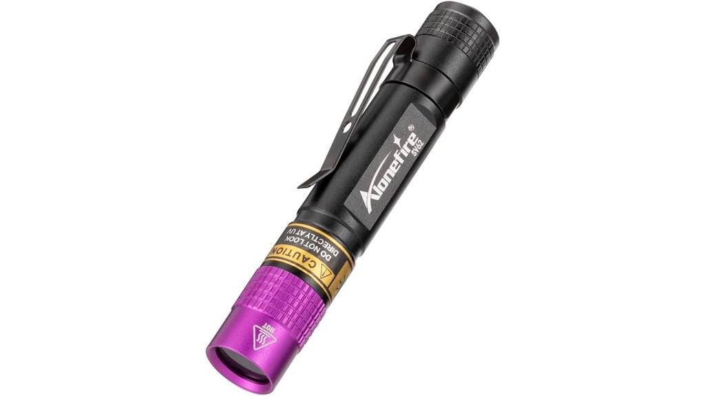 mini uv black light