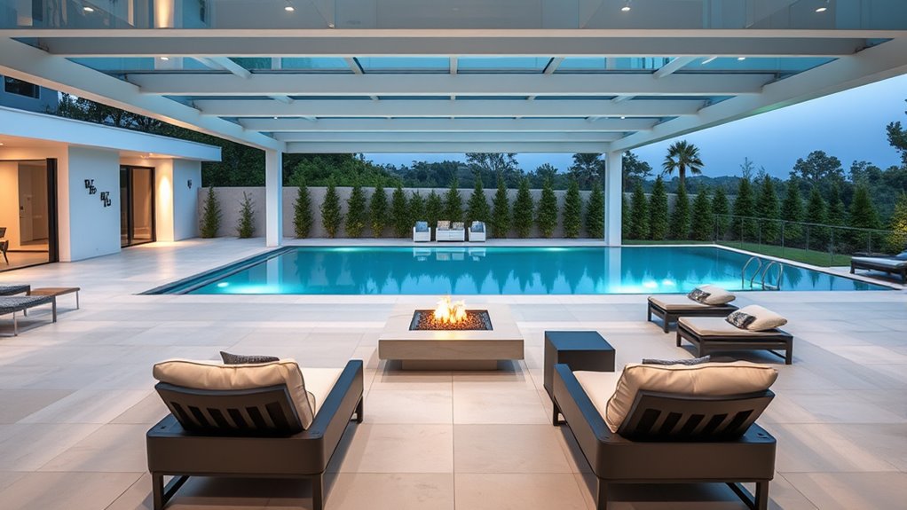 modern outdoor living spaces