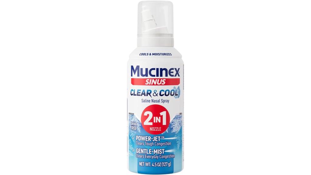 nasal spray with aloe