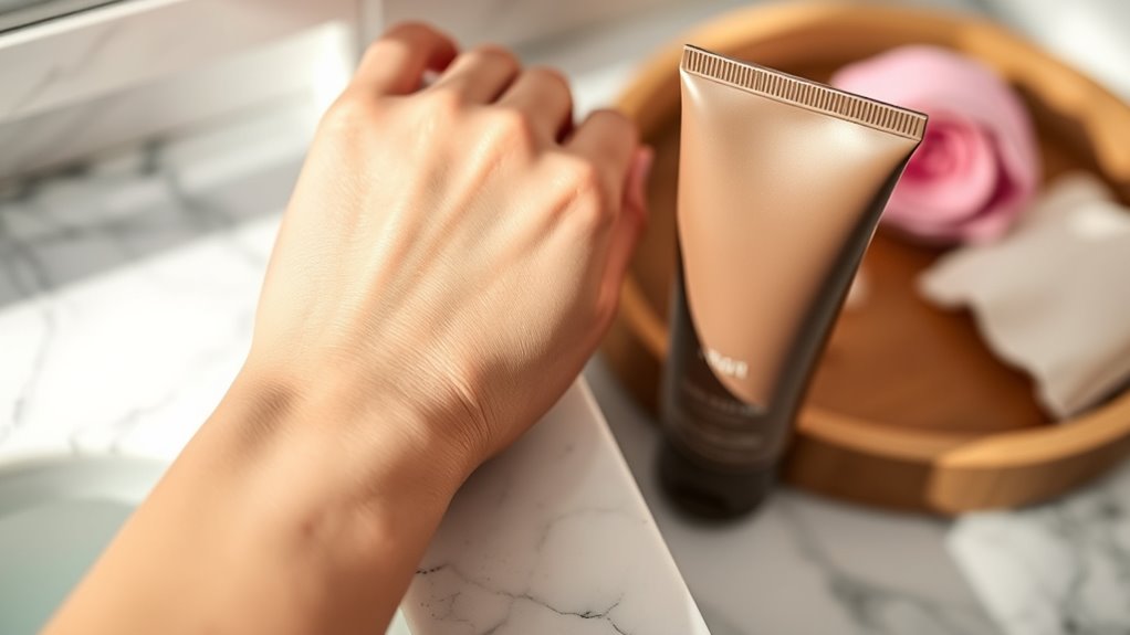 natural even lasting tan