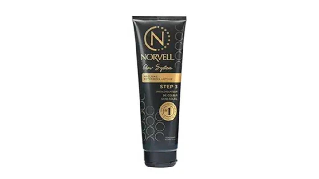 norvell sunless tanning lotion