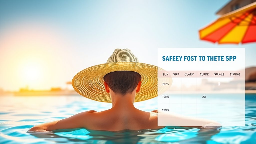 optimal outdoor swim timing