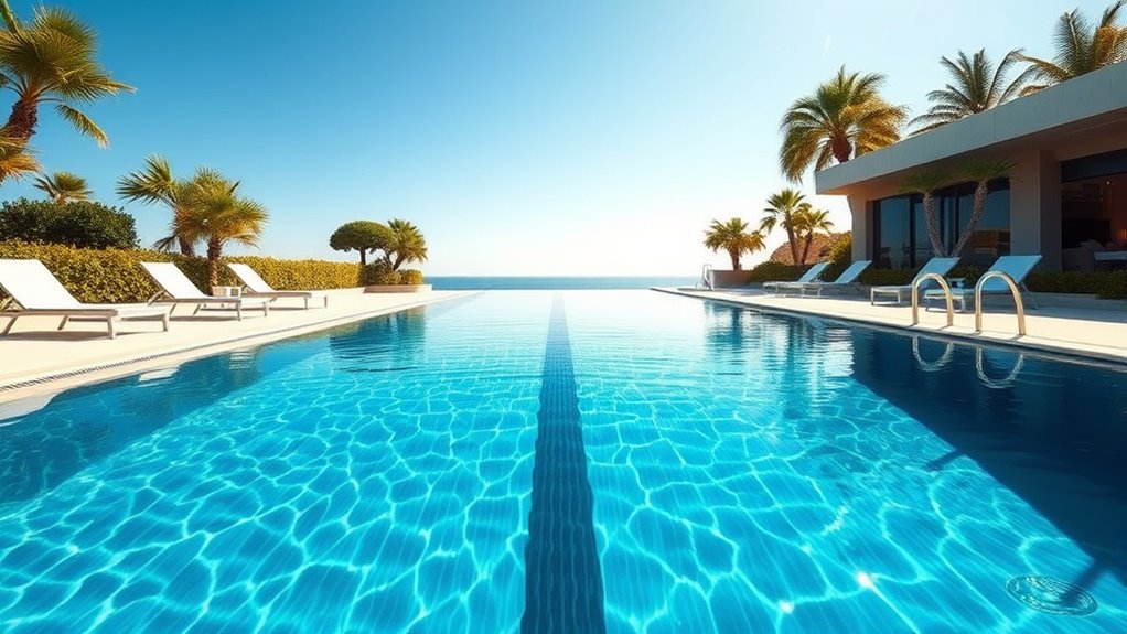 optimal swimming lane setup