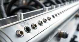 optimize vacuum line placement