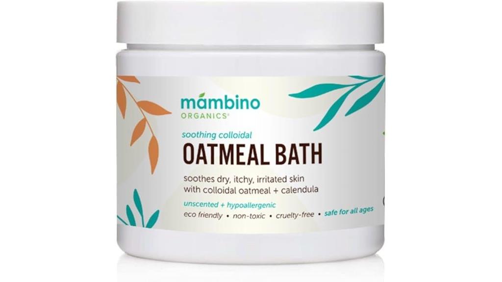 organic oatmeal bath soak