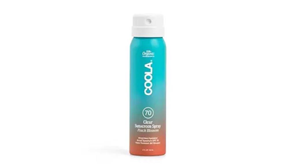 organic spf 70 spray
