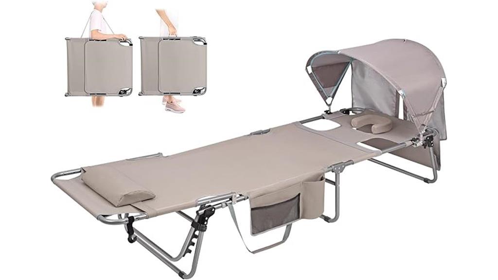 outdoor sun tanning chair
