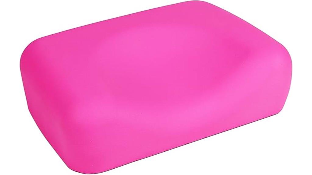 pink closed cell tanning pillow