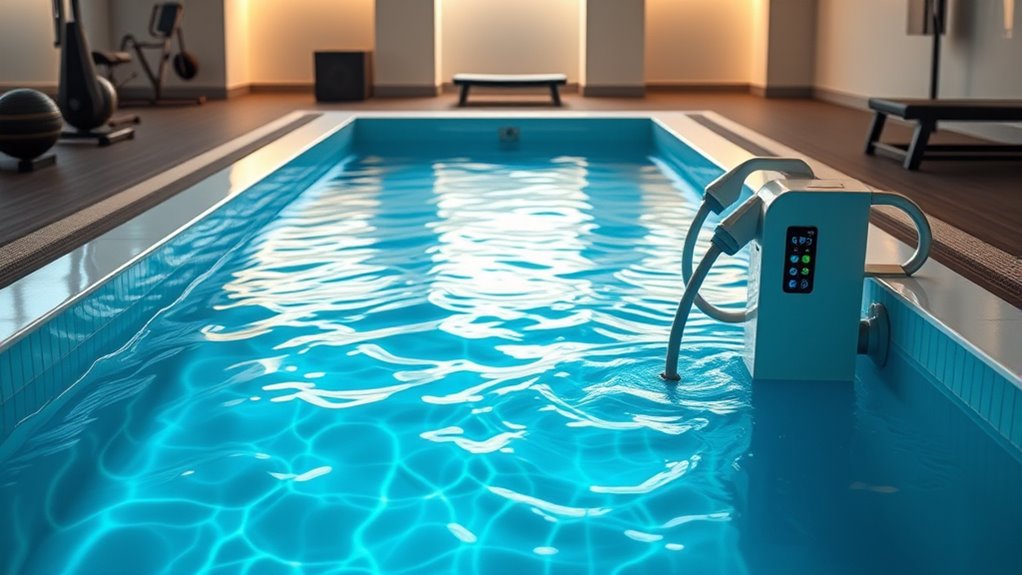 pool controls and features