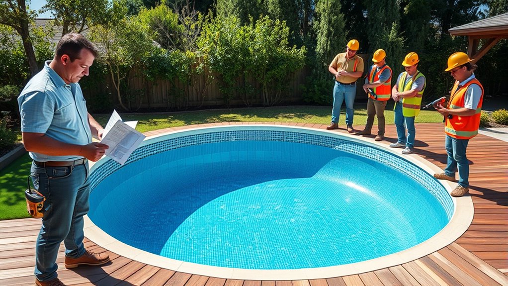 pool installation diy vs professional