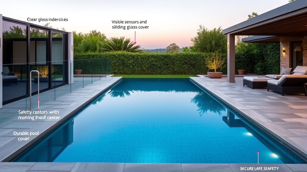 pool safety device installation