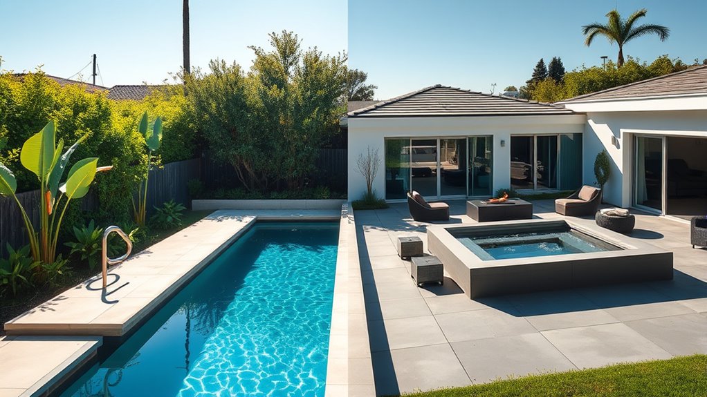 pool size and design