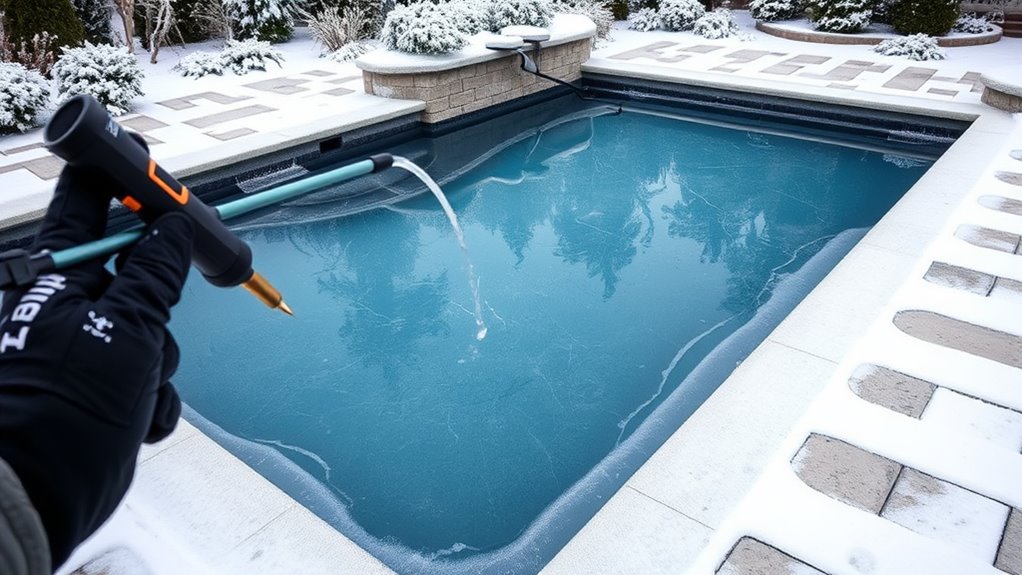 pool winterization inspection checklist
