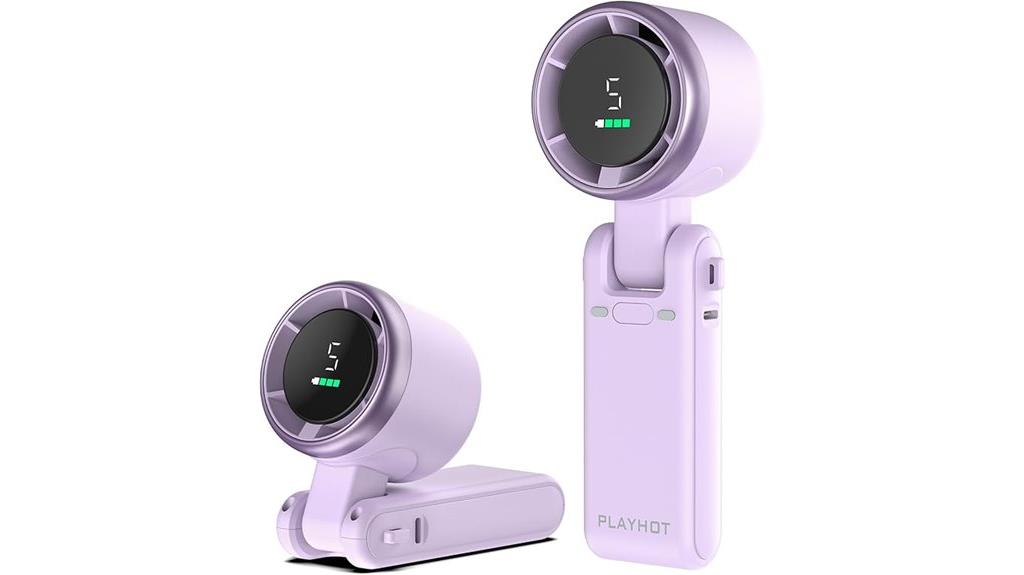 portable fan with battery