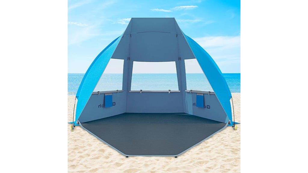 portable uv protection tent