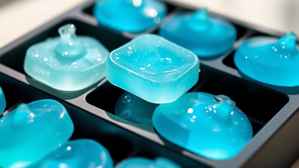 post shave spf cooling gels