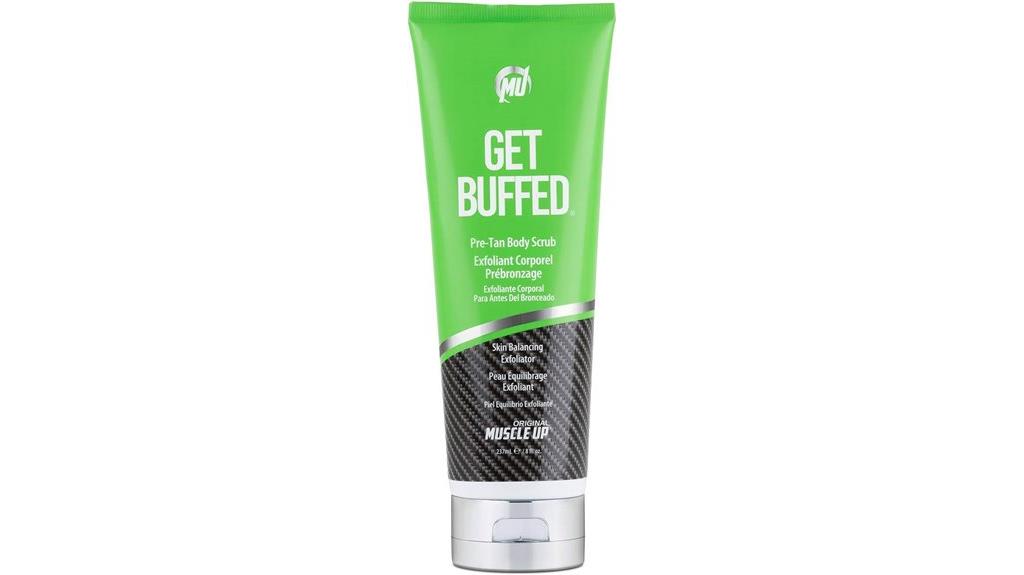 pre tan body scrub