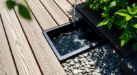 proper deck drainage maintenance