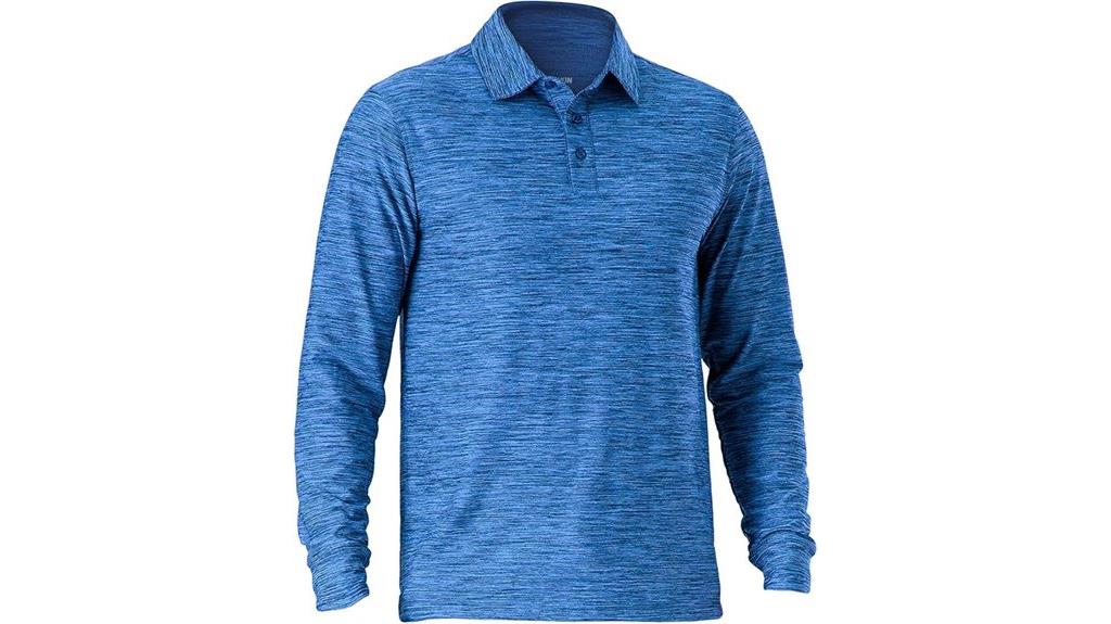 quick dry upf polo