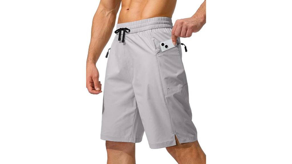 quick dry zip pocket trunks
