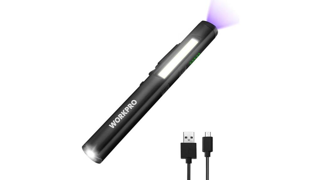 rechargeable uv led penlight