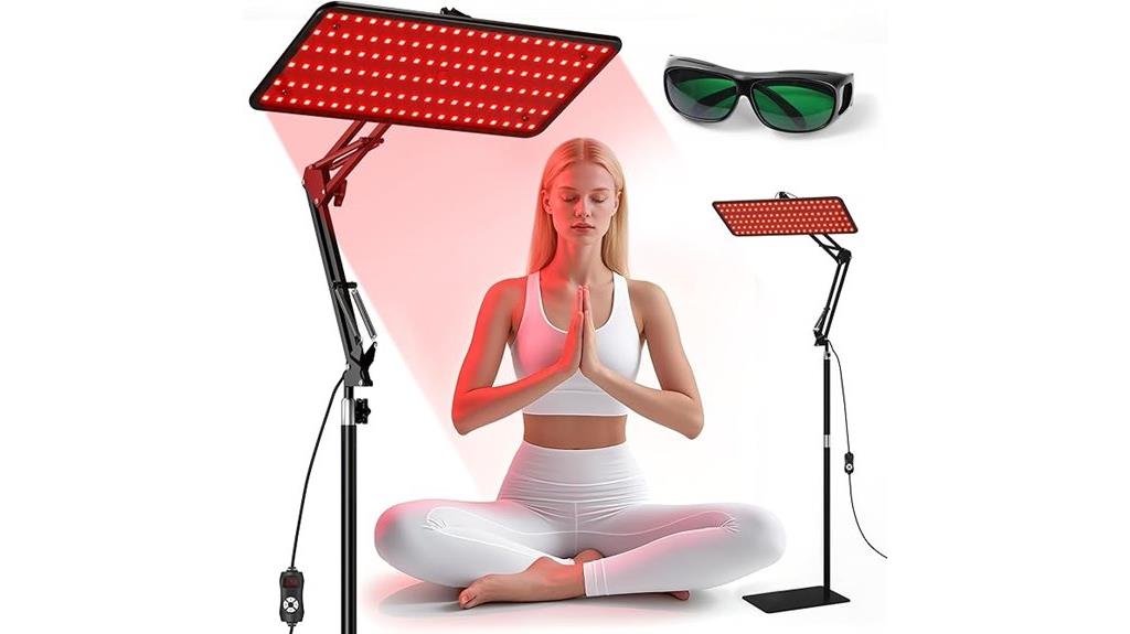red light therapy lamp