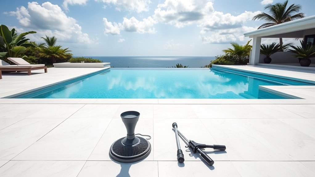 regular pool cleaning routines