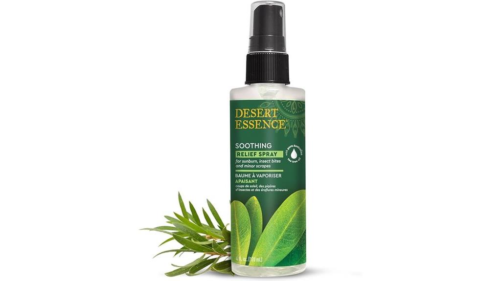 relief spray with tea