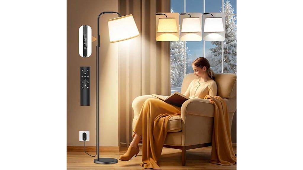 remote touch control lamp