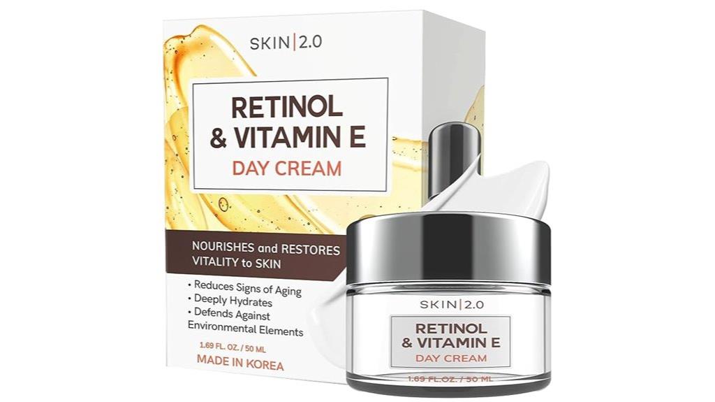 retinol vitamin e moisturizer